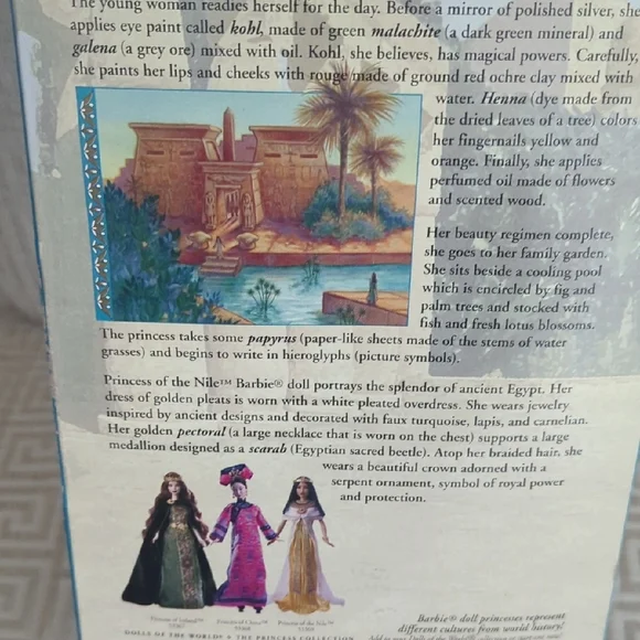 Barbie Princess of the Nile in White and Gold - Picture 10 of 12